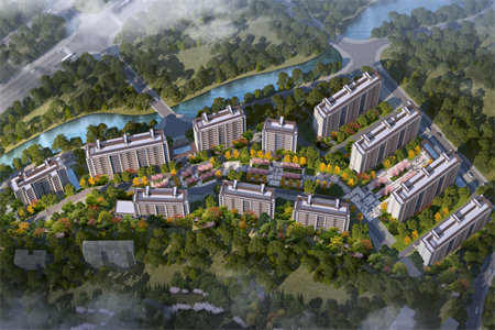 阳光河畔3室2厅2卫141㎡装修未住